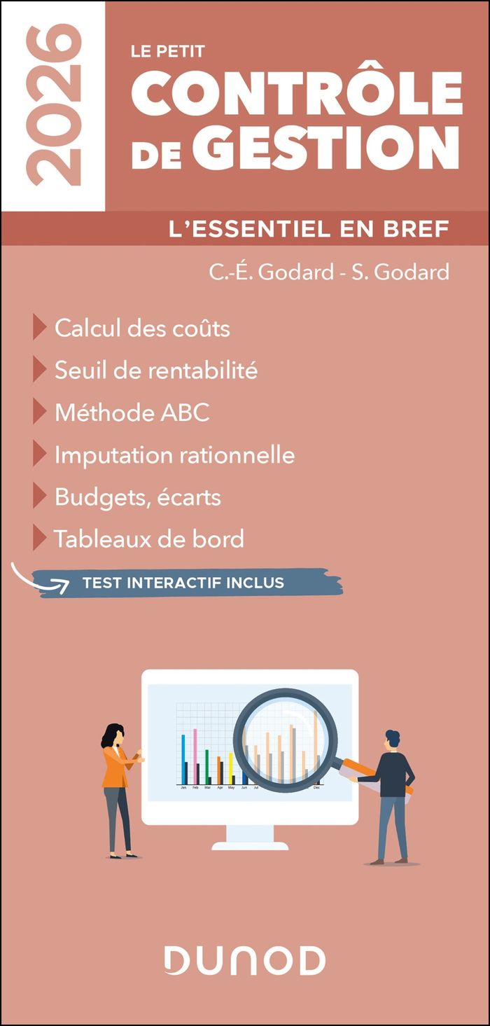 Couverture du livre « Le petit contrôle de gestion : l'essentiel en bref » de Charles-Édouard Godard, librairie Les Contes Infusés à Corte