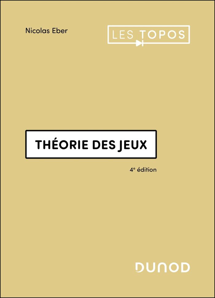 Couverture du livre « Théorie des jeux » de Nicolas Eber, librairie Les Contes Infusés à Corte