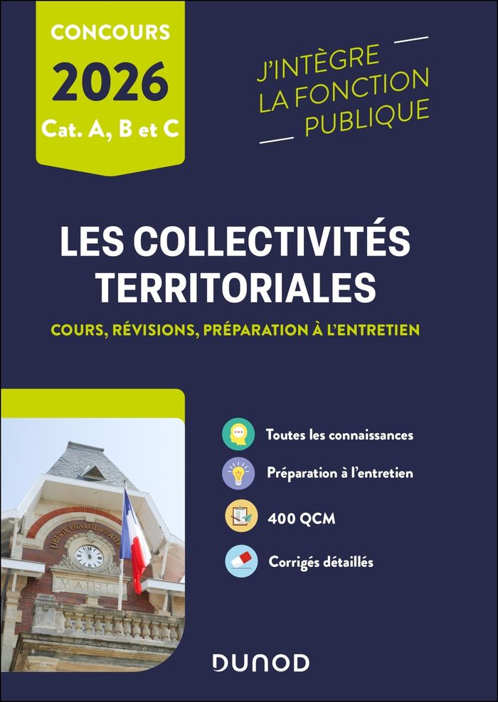 Couverture du livre « Les collectivités territoriales : cours, révisions, préparation à l'entretien » de Odile Meyer, librairie Les Contes Infusés à Corte
