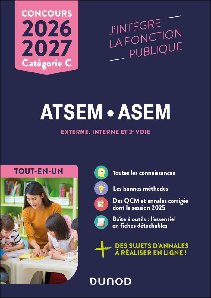 Couverture du livre « ATSEM-ASEM : externe, interne et 3e voie » de Corinne Pelletier, librairie Les Contes Infusés à Corte