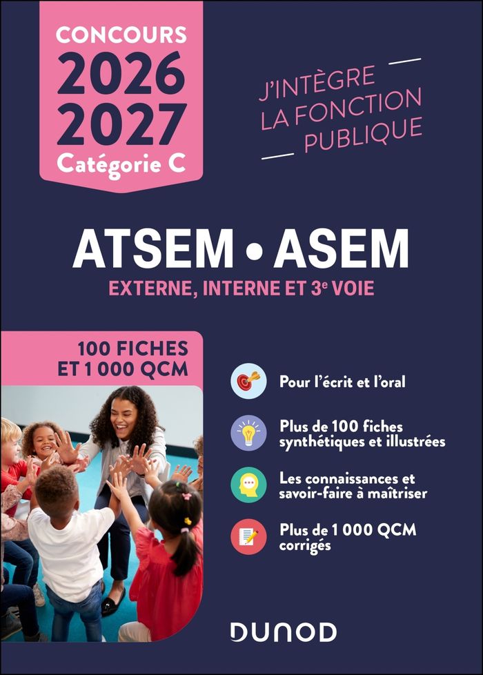 Couverture du livre « ATSEM-ASEM : externe, interne et 3e voie » de Corinne Pelletier, librairie Les Contes Infusés à Corte