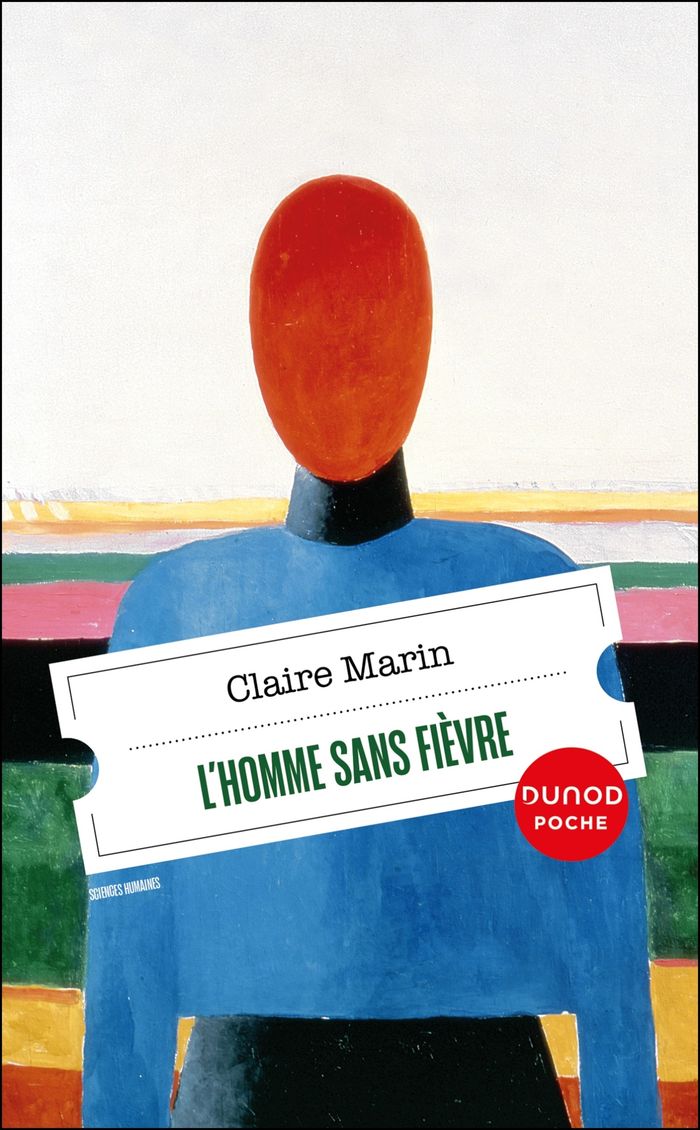 Couverture du livre « L'homme sans fièvre » de Claire Marin, librairie Les Contes Infusés à Corte