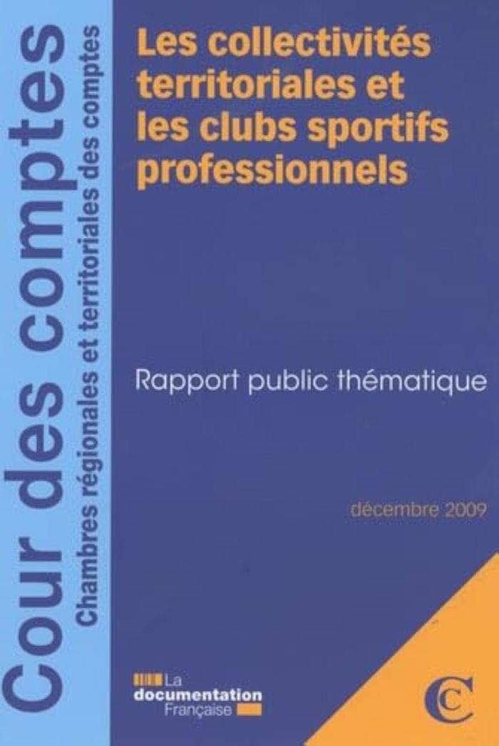 Couverture du livre « LES COLLECTIVITES TERRITORIALES ET LES CLUBS SPORTIFS PROFESSIONNELS », librairie Les Contes Infusés à Corte