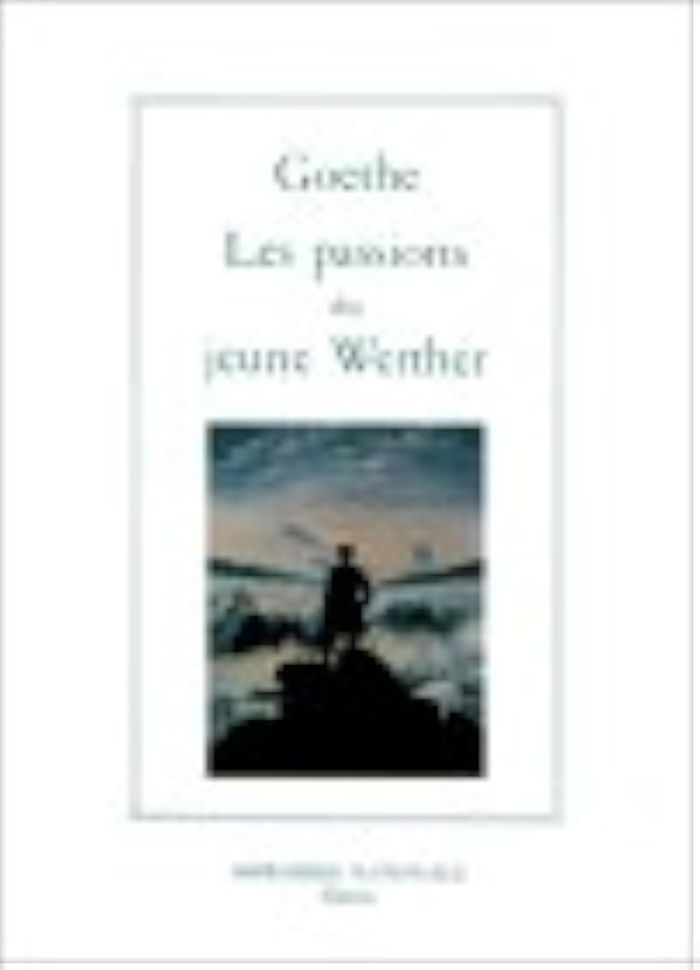 Couverture du livre « LES PASSIONS DU JEUNE WERTHER », librairie Les Contes Infusés à Corte