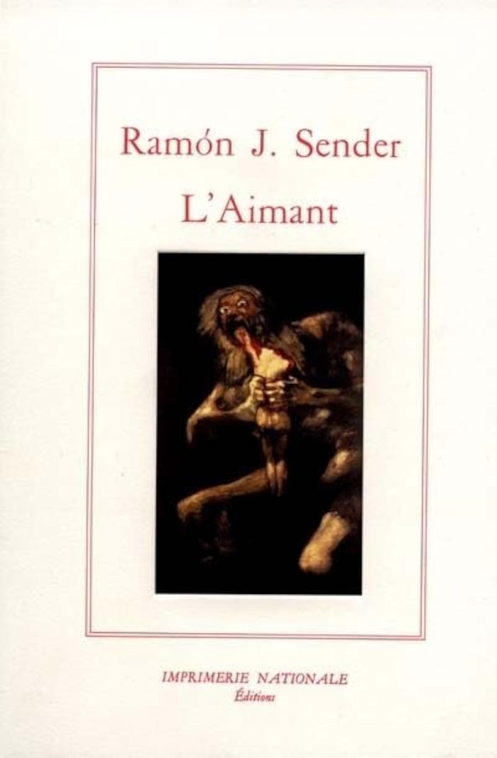 Couverture du livre « L'AIMANT » de Sender/ressot, librairie Les Contes Infusés à Corte