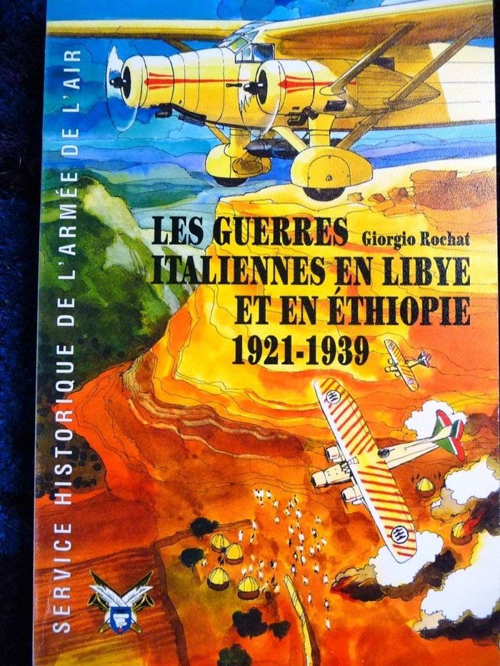 Couverture du livre « LES GUERRES ITALIENNES EN LIBYE ET EN ETHIOPIE, 1921-1939 » de Giorgio Rochat, librairie Les Contes Infusés à Corte