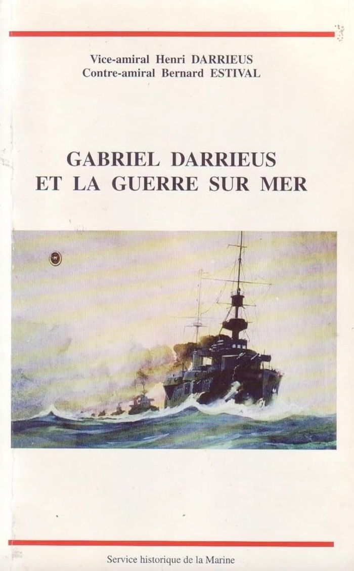 Couverture du livre « GABRIEL DARRIEUS ET LA GUERRE SUR MER », librairie Les Contes Infusés à Corte