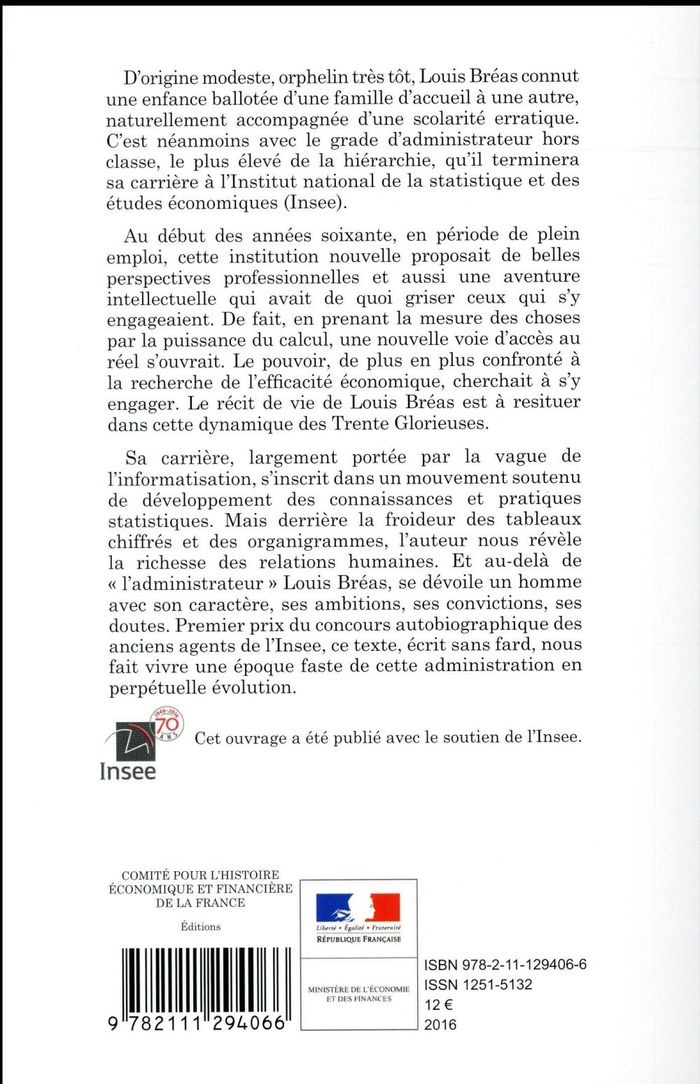 Quatrième de couverture de « PARCOURS D'UN ENFANT DES TRENTE GLORIEUSES »