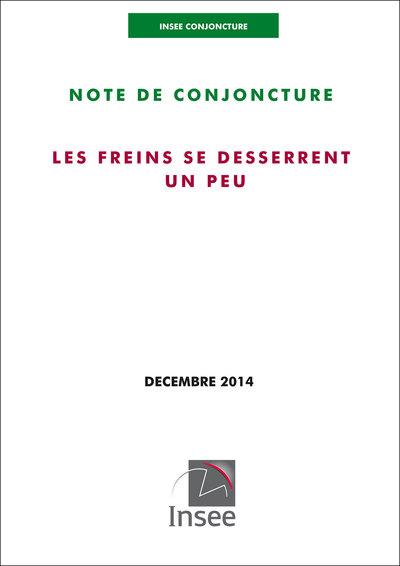 Couverture du livre « INSEE CONJONCTURE - NOTE DE CONJONCTURE (DECEMBRE 2014) » de Insee, librairie Les Contes Infusés à Corte