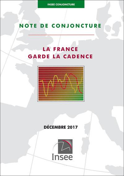 Couverture du livre « INSEE CONJONCTURE - NOTE DE CONJONCTURE (DECEMBRE 2017) » de Insee, librairie Les Contes Infusés à Corte