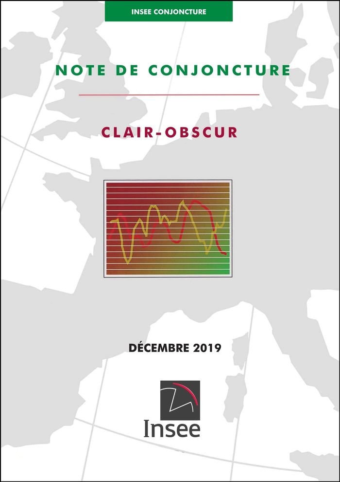 Couverture du livre « INSEE CONJONCTURE - NOTE DE CONJONCTURE (DECEMBRE 2019) » de Insee, librairie Les Contes Infusés à Corte