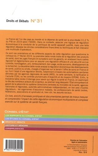 Quatrième de couverture de « LA REGULATION ECONOMIQUE DE LA SANTE »
