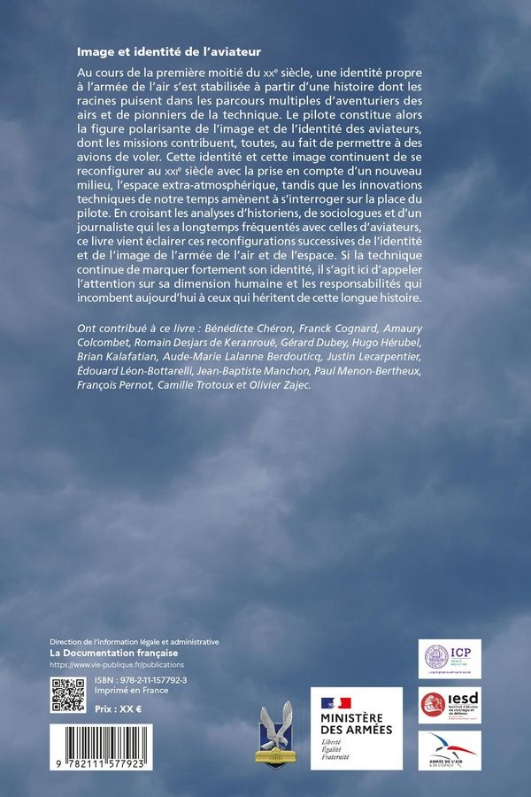 Quatrième de couverture de « Image et identité de l'aviateur »