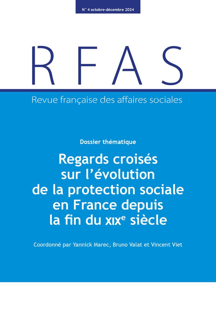Couverture du livre « REGARDS CROISES SUR LA REVOLUTION DE LA PROTECTION SOCIALE EN FRANCE DEPUIS LA FIN DU XIXE SIECLE » de Marec/valat/viet, librairie Les Contes Infusés à Corte
