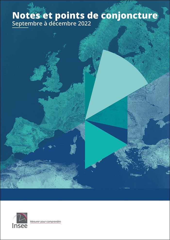 Couverture du livre « INSEE CONJONCTURE - NOTES ET POINTS DE CONJONCTURE (SEPTEMBRE-DECEMBRE 2022) » de Insee, librairie Les Contes Infusés à Corte