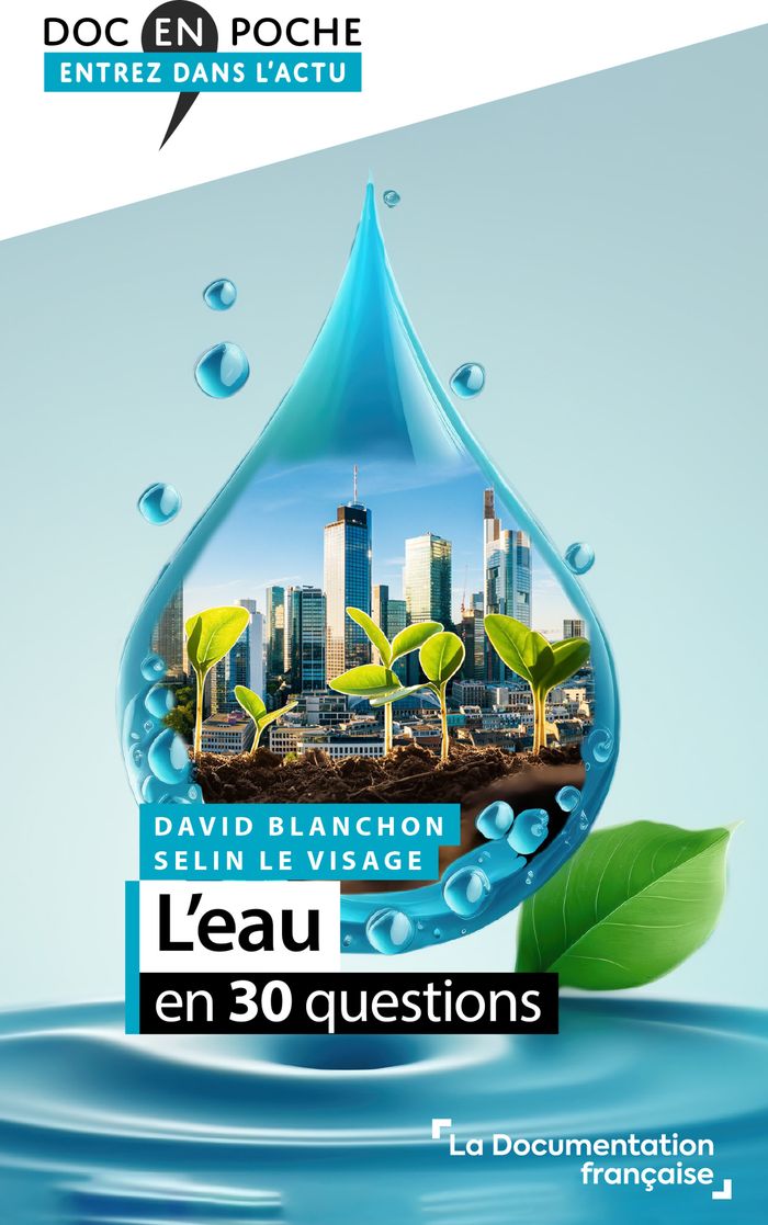 Couverture du livre « L'eau en 30 questions », librairie Les Contes Infusés à Corte