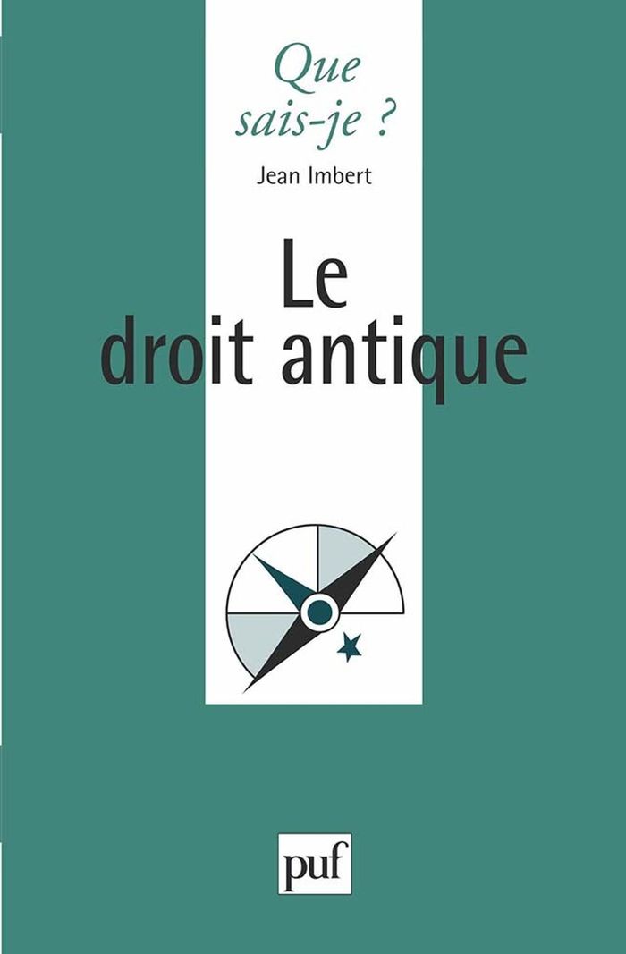 Couverture du livre « LE DROIT ANTIQUE », librairie Les Contes Infusés à Corte
