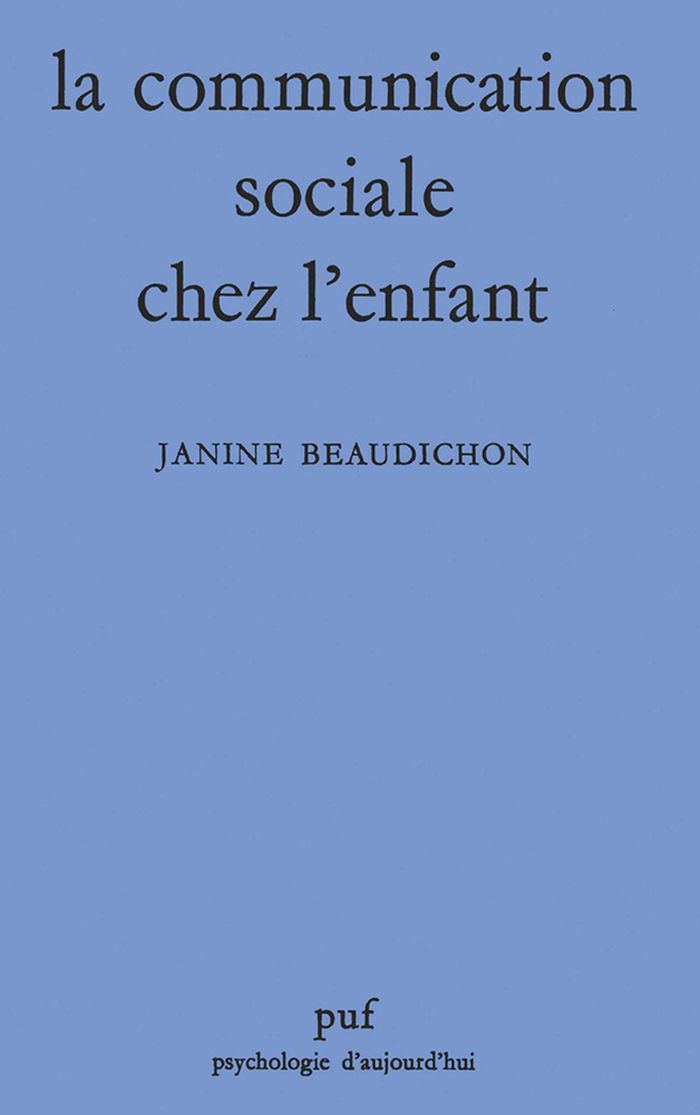 Couverture du livre « LA COMMUNICATION SOCIALE CHEZ L'ENFANT », librairie Les Contes Infusés à Corte
