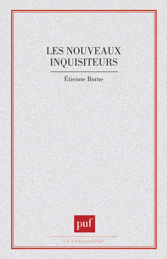 Couverture du livre « LES NOUVEAUX INQUISITEURS » de Xxx, librairie Les Contes Infusés à Corte