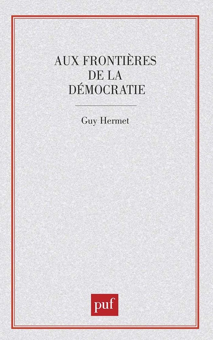 Couverture du livre « AUX FRONTIERES DE LA DEMOCRATIE » de Xxx, librairie Les Contes Infusés à Corte