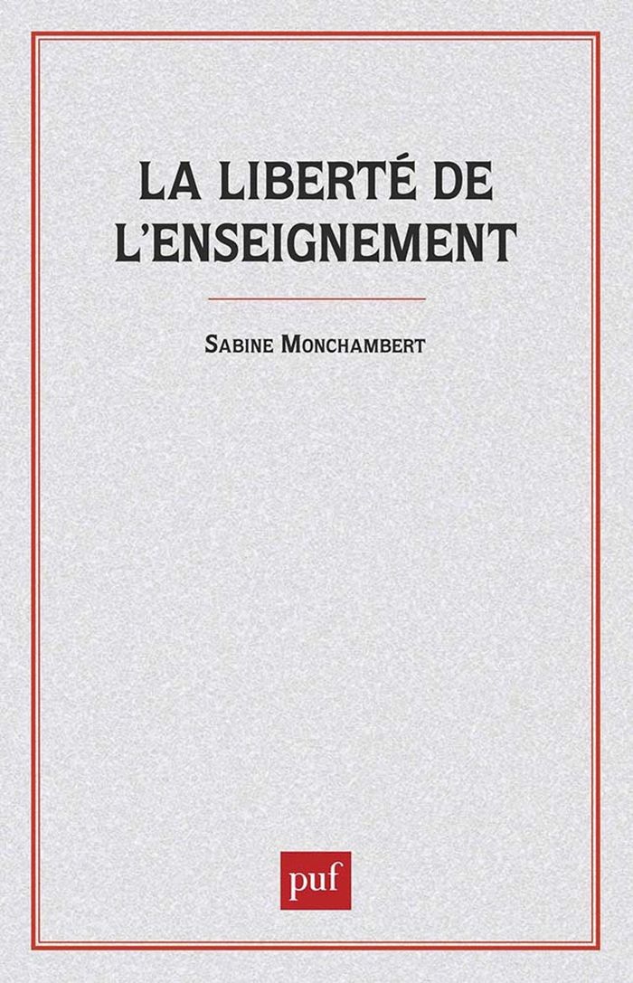 Couverture du livre « LA LIBERTE DE L'ENSEIGNEMENT » de Xxx, librairie Les Contes Infusés à Corte