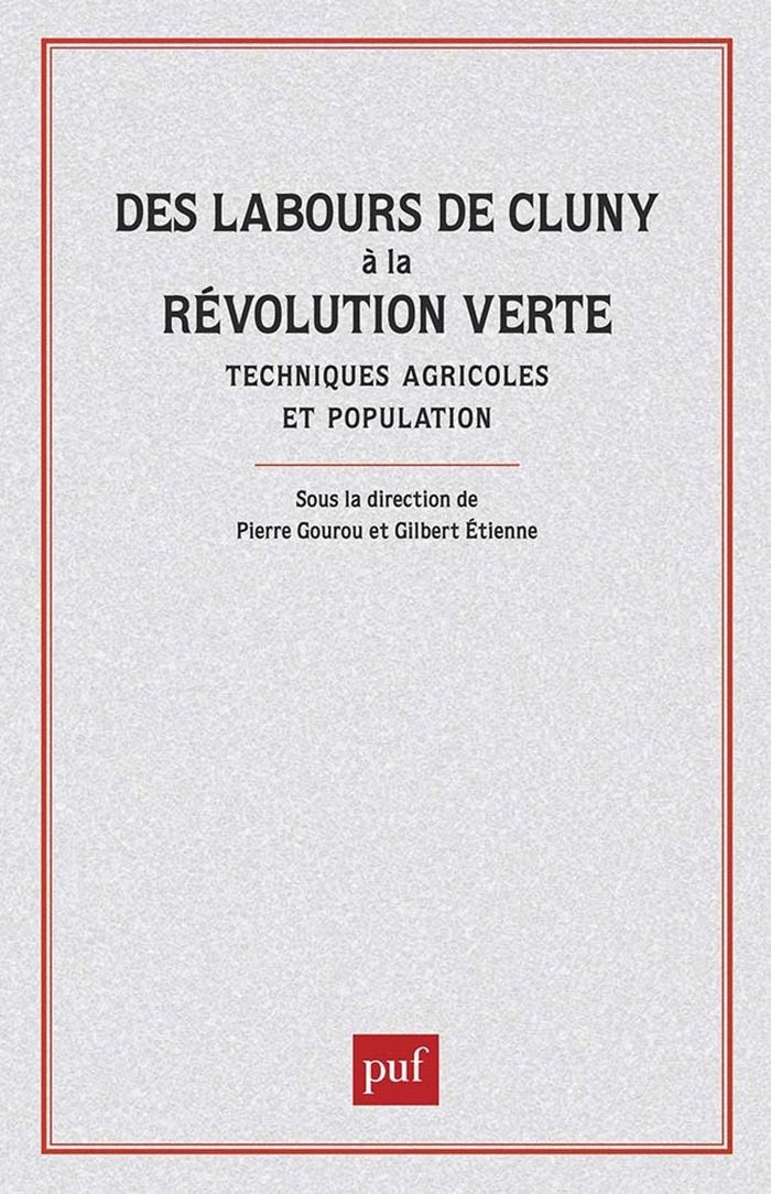 Couverture du livre « LABOURS DE CLUNY A REVOLUTION VERTE », librairie Les Contes Infusés à Corte