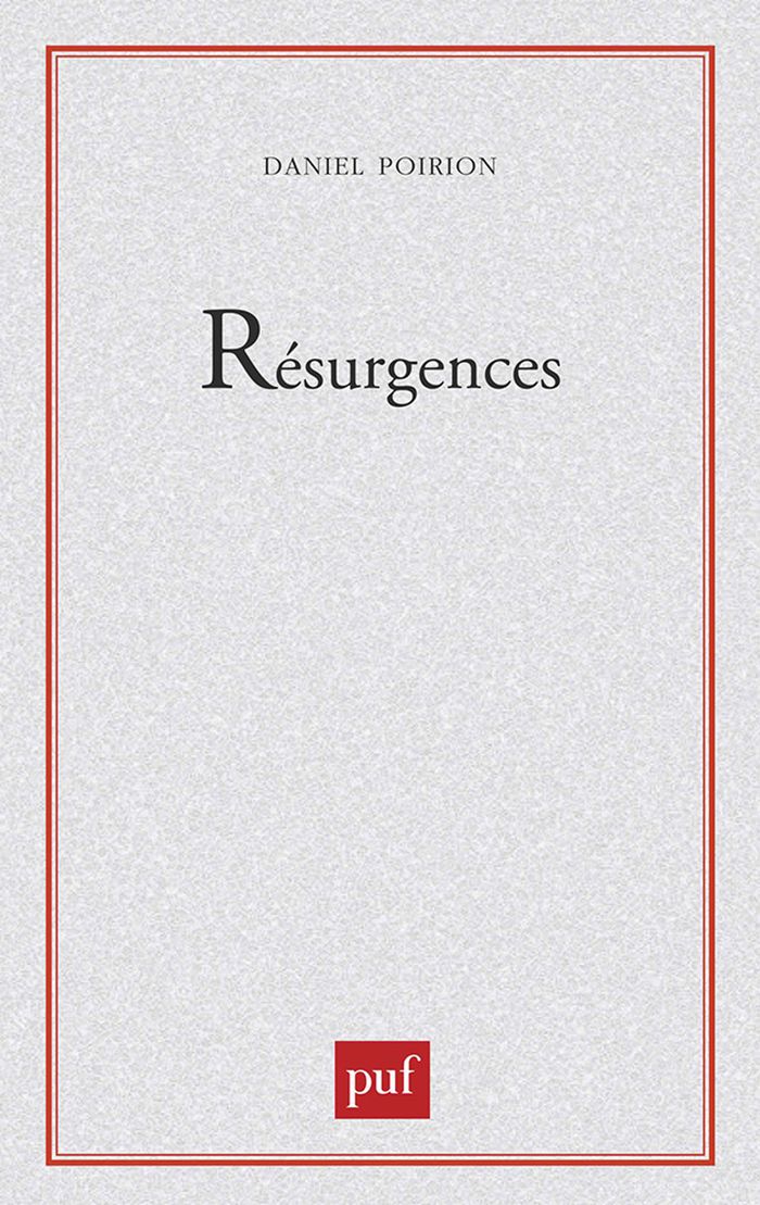 Couverture du livre « RESURGENCES », librairie Les Contes Infusés à Corte