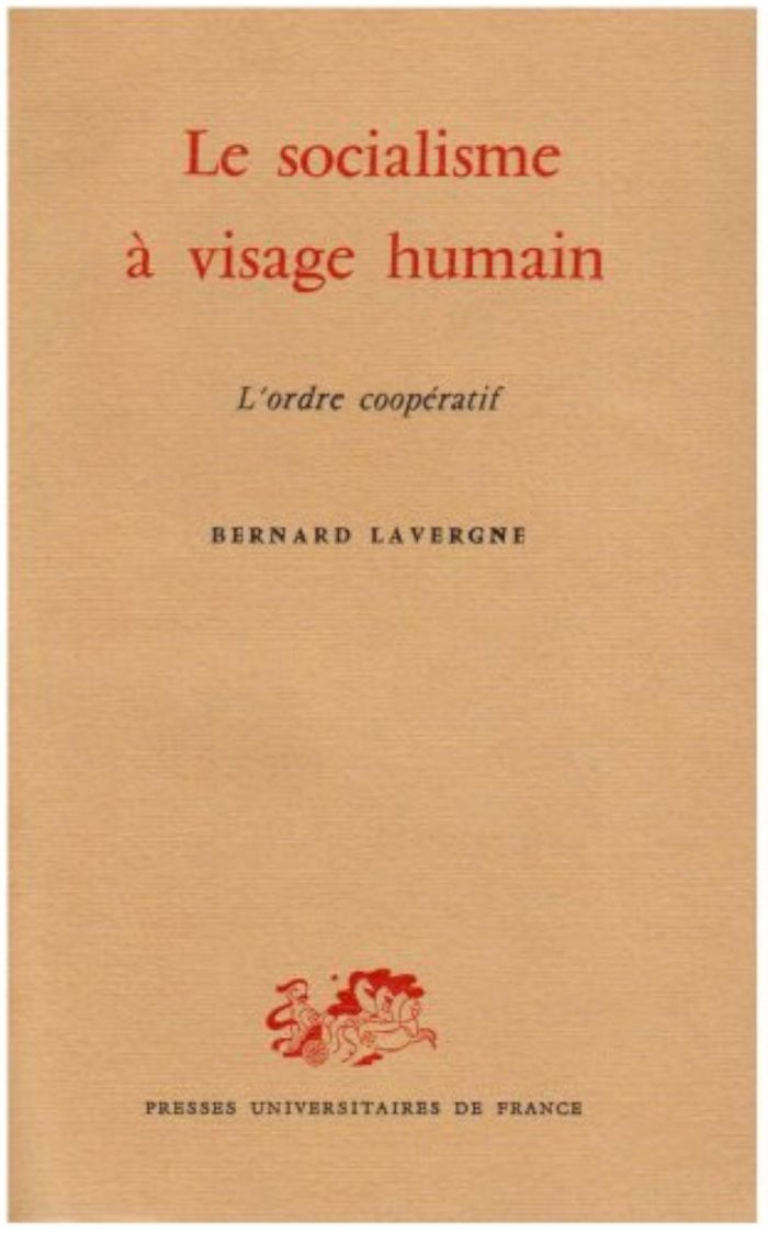 Couverture du livre « LE SOCIALISME A VISAGE HUMAIN », librairie Les Contes Infusés à Corte