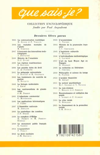 Quatrième de couverture de « L'HISTOIRE DE L'ALGERIE CONTEMPORAINE »