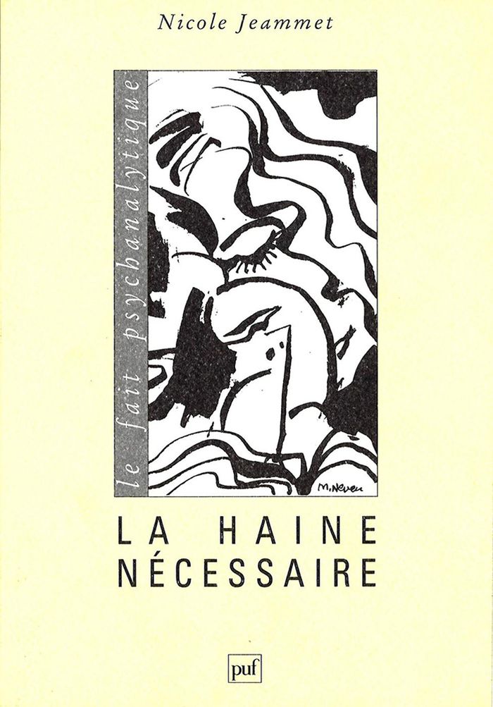 Couverture du livre « LA HAINE NECESSAIRE » de Nicole Jeammet, librairie Les Contes Infusés à Corte