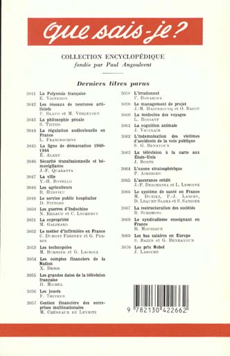 Quatrième de couverture de « LA TVA »