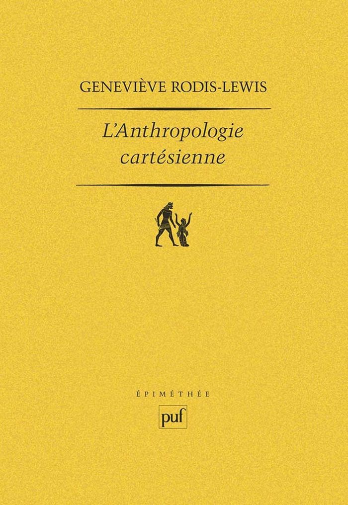 Couverture du livre « L'ANTHROPOLOGIE CARTESIENNE », librairie Les Contes Infusés à Corte