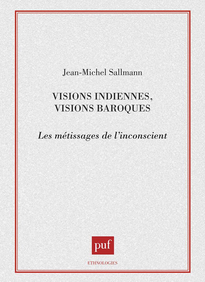 Couverture du livre « VISIONS INDIENNES, VISIONS BAROQUES » de Jean-Michel Sallmann, librairie Les Contes Infusés à Corte