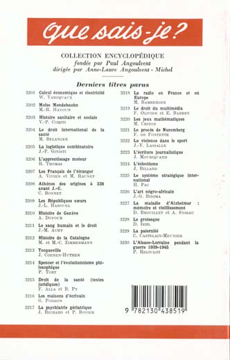 Quatrième de couverture de « LES SOCIETES HOLDINGS »