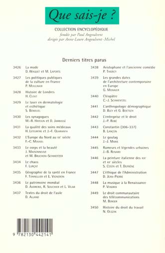 Quatrième de couverture de « LES INDIENS D'AMERIQUE DU NORD »