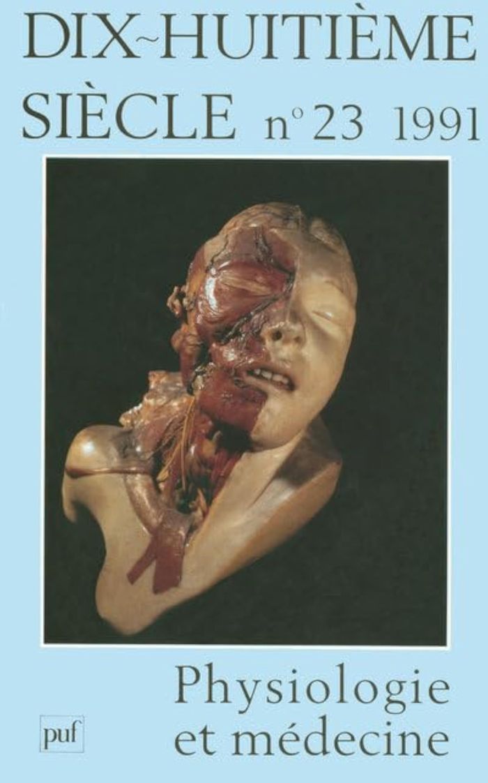 Couverture du livre « REVUE DIX-HUITIEME SIECLE, N. 23 (1991) PHYSIOLOGIE ET MEDECINE » de Collectif, librairie Les Contes Infusés à Corte