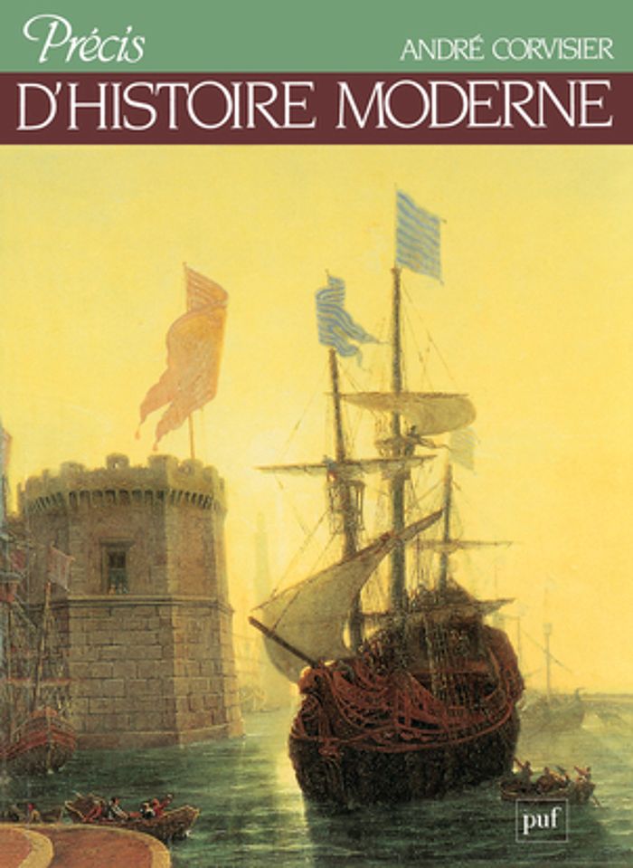 Couverture du livre « PRECIS D'HISTOIRE MODERNE » de Andre Corvisier, librairie Les Contes Infusés à Corte