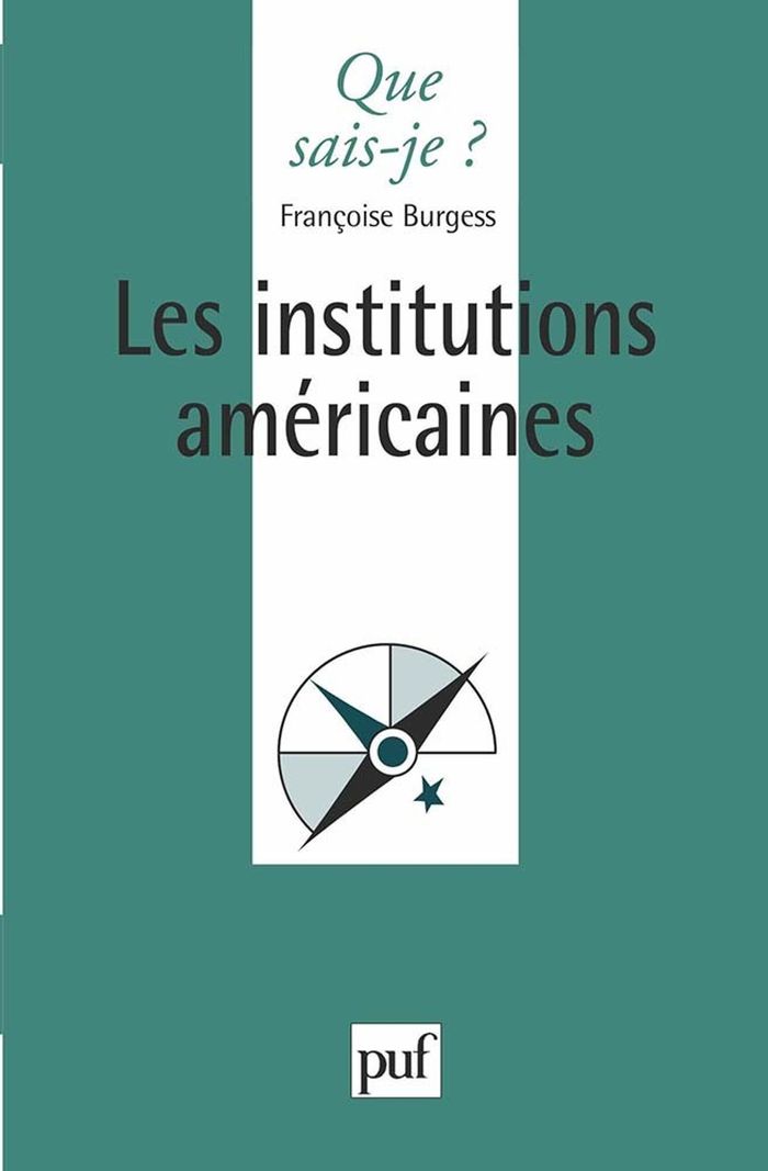 Couverture du livre « LES INSTITUTIONS AMERICAINES », librairie Les Contes Infusés à Corte