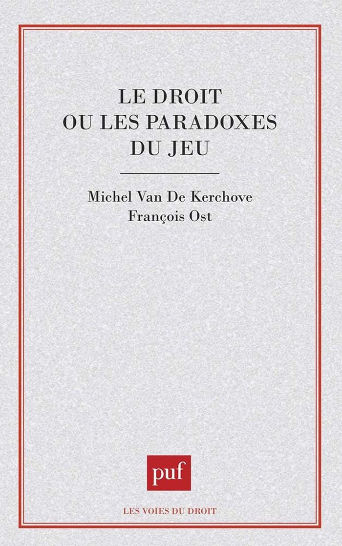 Couverture du livre « LE DROIT OU LES PARADOXES DU JEU », librairie Les Contes Infusés à Corte