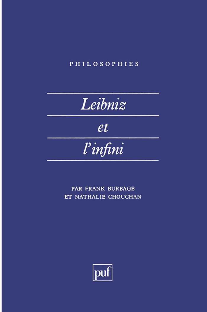 Couverture du livre « LEIBNIZ ET L'INFINI », librairie Les Contes Infusés à Corte