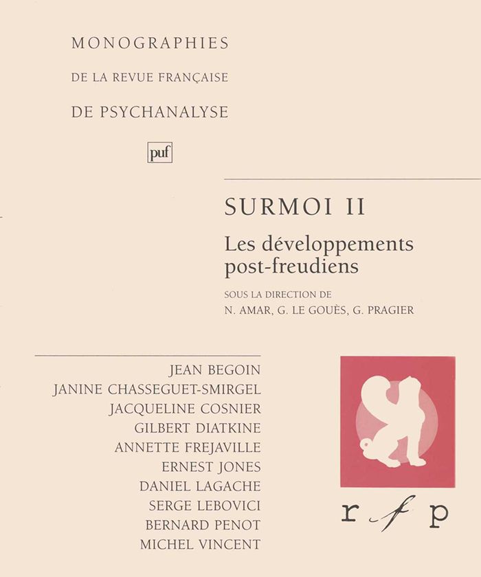 Couverture du livre « SURMOI. VOLUME 2 - LES DEVELOPPEMENTS POST-FREUDIENS » de Le Goues Gerard, librairie Les Contes Infusés à Corte