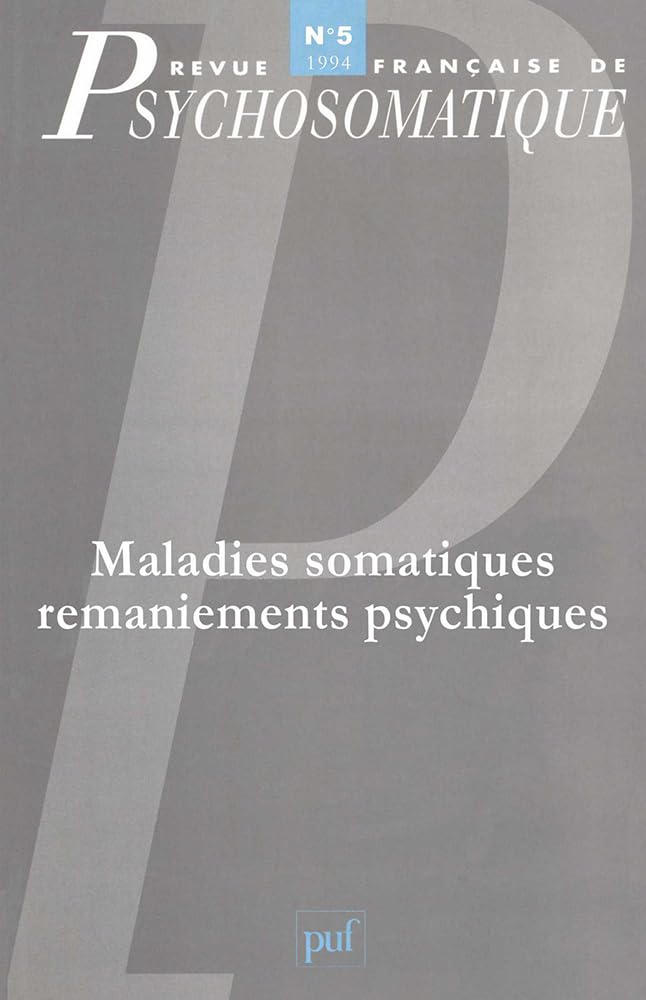 Couverture du livre « REVUE FRANCAISE DE PSYCHOSOMATIQUE N  5 (1994) » de Xxx, librairie Les Contes Infusés à Corte