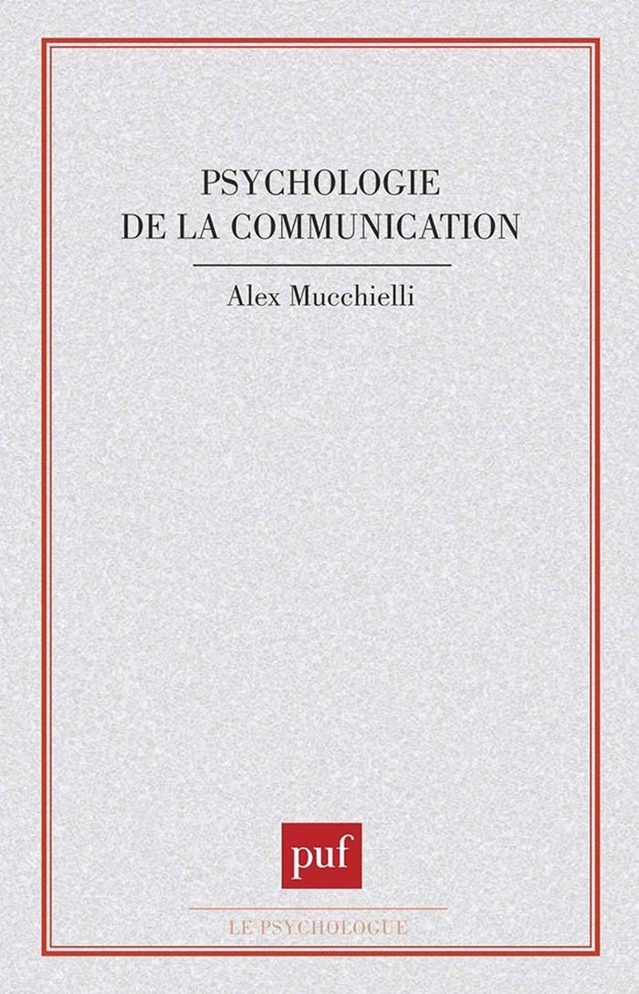 Couverture du livre « PSYCHOLOGIE DE LA COMMUNICATION », librairie Les Contes Infusés à Corte