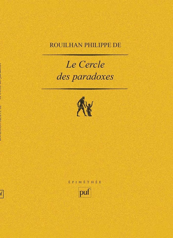 Couverture du livre « RUSSELL ET LE CERCLE DES PARADOXES » de Rouilhan Philippe De, librairie Les Contes Infusés à Corte
