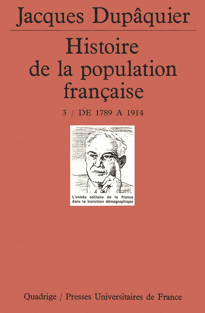 Couverture du livre « HISTOIRE DE LA POPULATION FRANCAISE. TOME 3 », librairie Les Contes Infusés à Corte