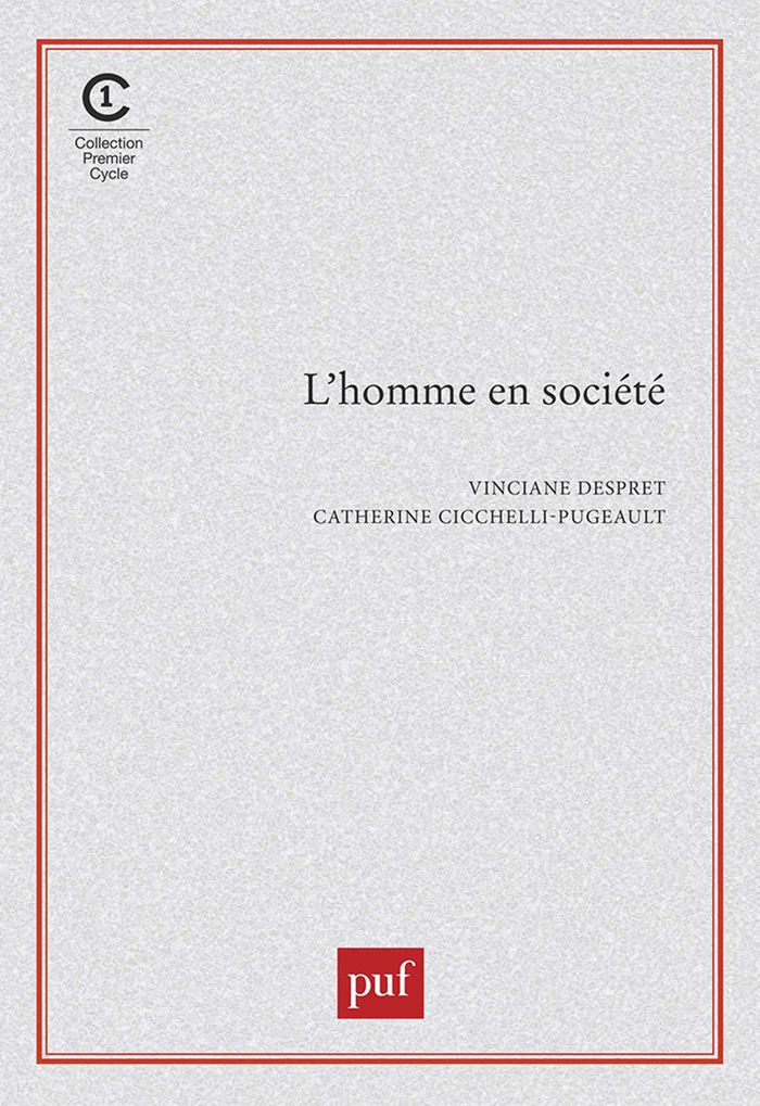 Couverture du livre « L'HOMME EN SOCIETE » de Cicchelli-Pugeault, librairie Les Contes Infusés à Corte