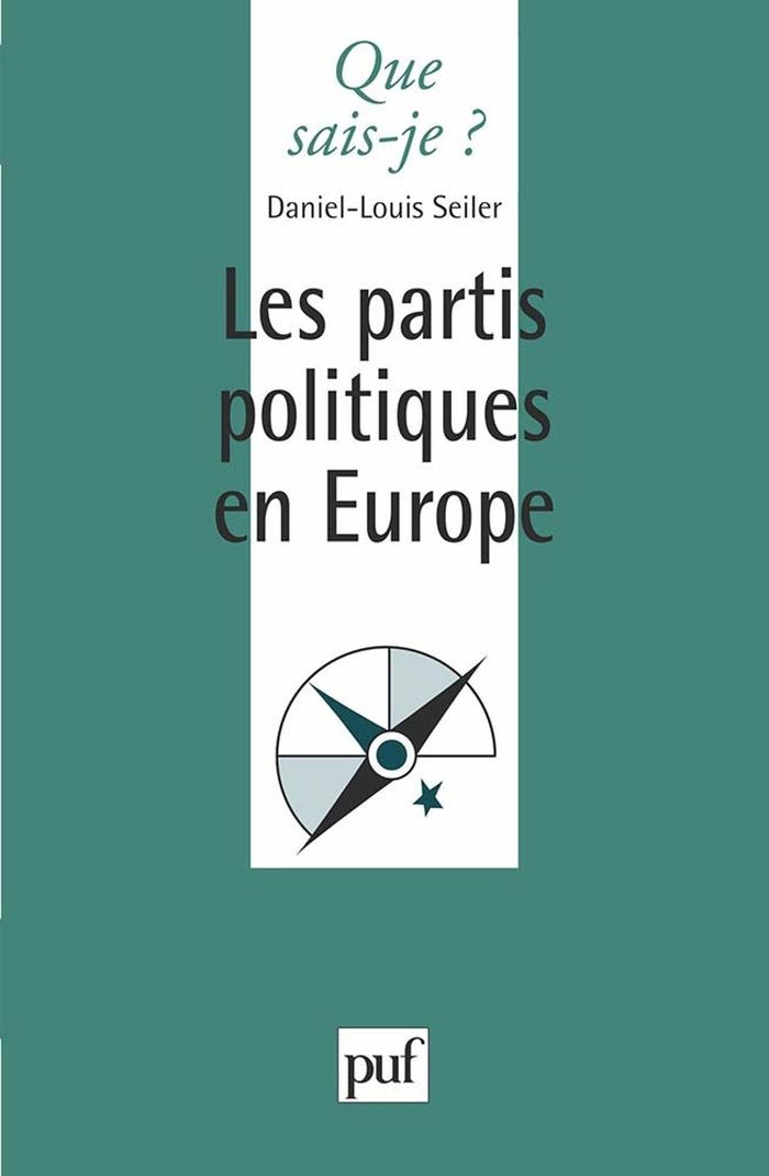 Couverture du livre « LES PARTIS POLITIQUES EN EUROPE » de Seiler Daniel Louis, librairie Les Contes Infusés à Corte