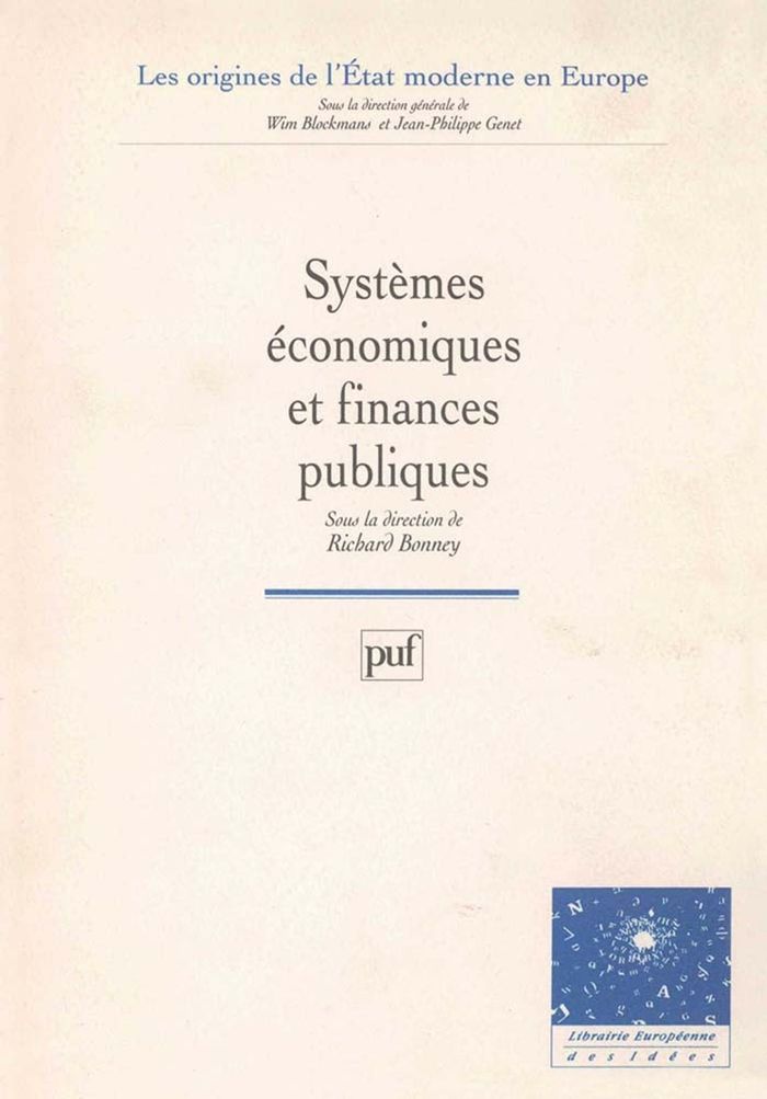 Couverture du livre « SYSTEMES ECONOMIQUES ET FINANCES PUBLIQUES » de Richard Bonney, librairie Les Contes Infusés à Corte