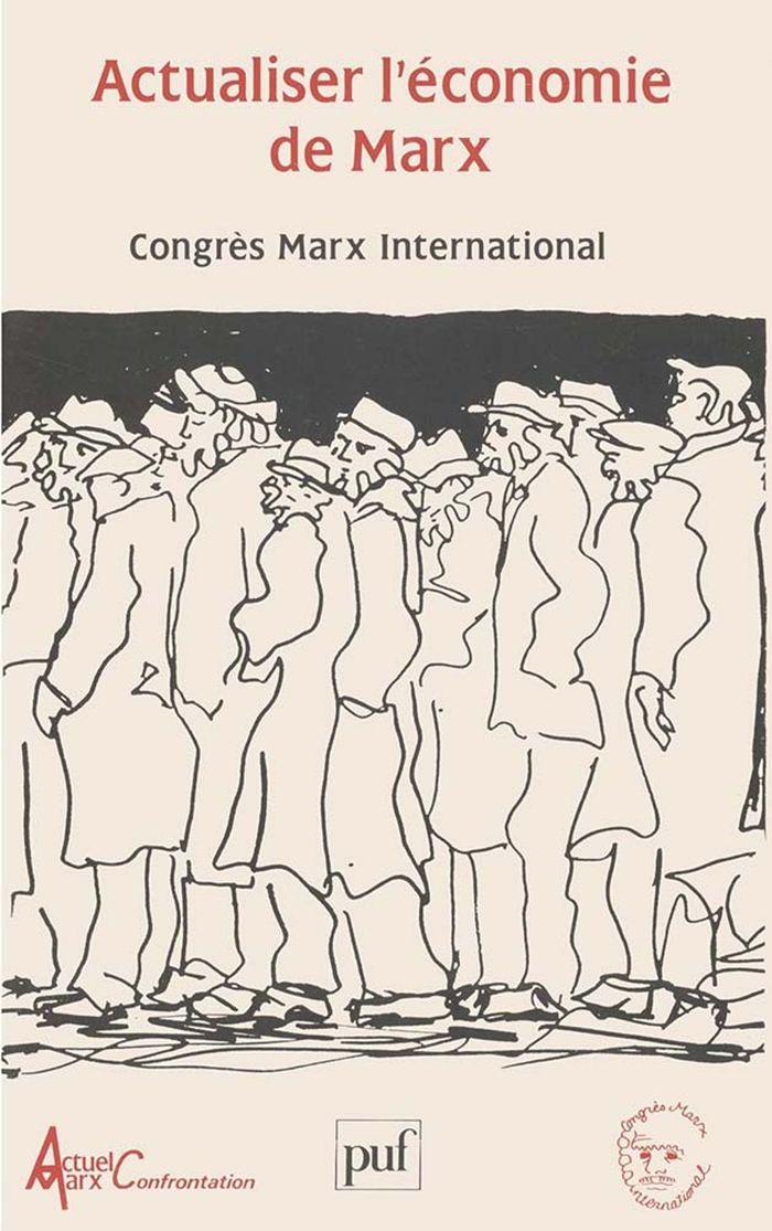 Couverture du livre « ACTUALISER L'ECONOMIE DE MARX » de Jacques Texier, librairie Les Contes Infusés à Corte