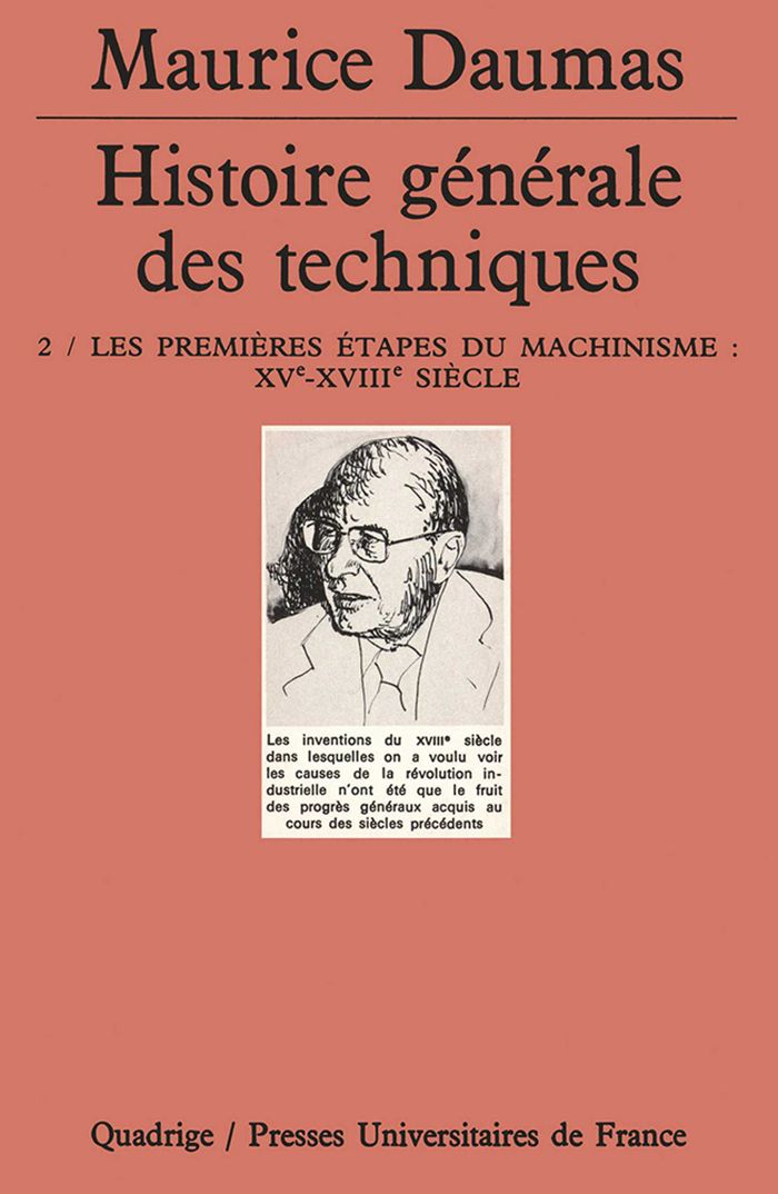 Couverture du livre « HISTOIRE GENERALE DES TECHNIQUES. TOME 2 - LES PREMIERES ETAPES DU MACHINISME » de Maurice Daumas, librairie Les Contes Infusés à Corte